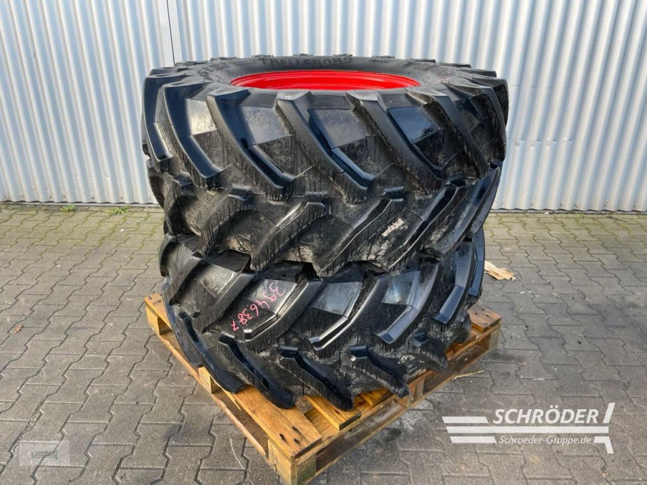 Zwillingsrad van het type Fendt 2X 540/65 R26 KOMPLETTRÄDER TRELLEBORG, Gebrauchtmaschine in Wildeshausen (Foto 1)