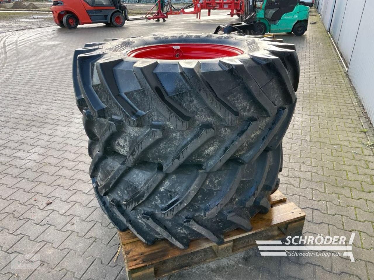Zwillingsrad van het type Fendt 2X 540/65 R26 KOMPLETTRÄDER TRELLEBORG, Gebrauchtmaschine in Wildeshausen (Foto 4)