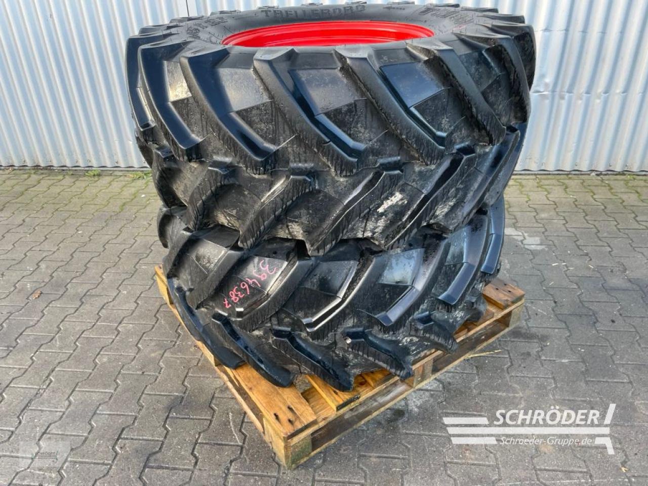 Zwillingsrad van het type Fendt 2X 540/65 R26 KOMPLETTRÄDER TRELLEBORG, Gebrauchtmaschine in Wildeshausen (Foto 5)