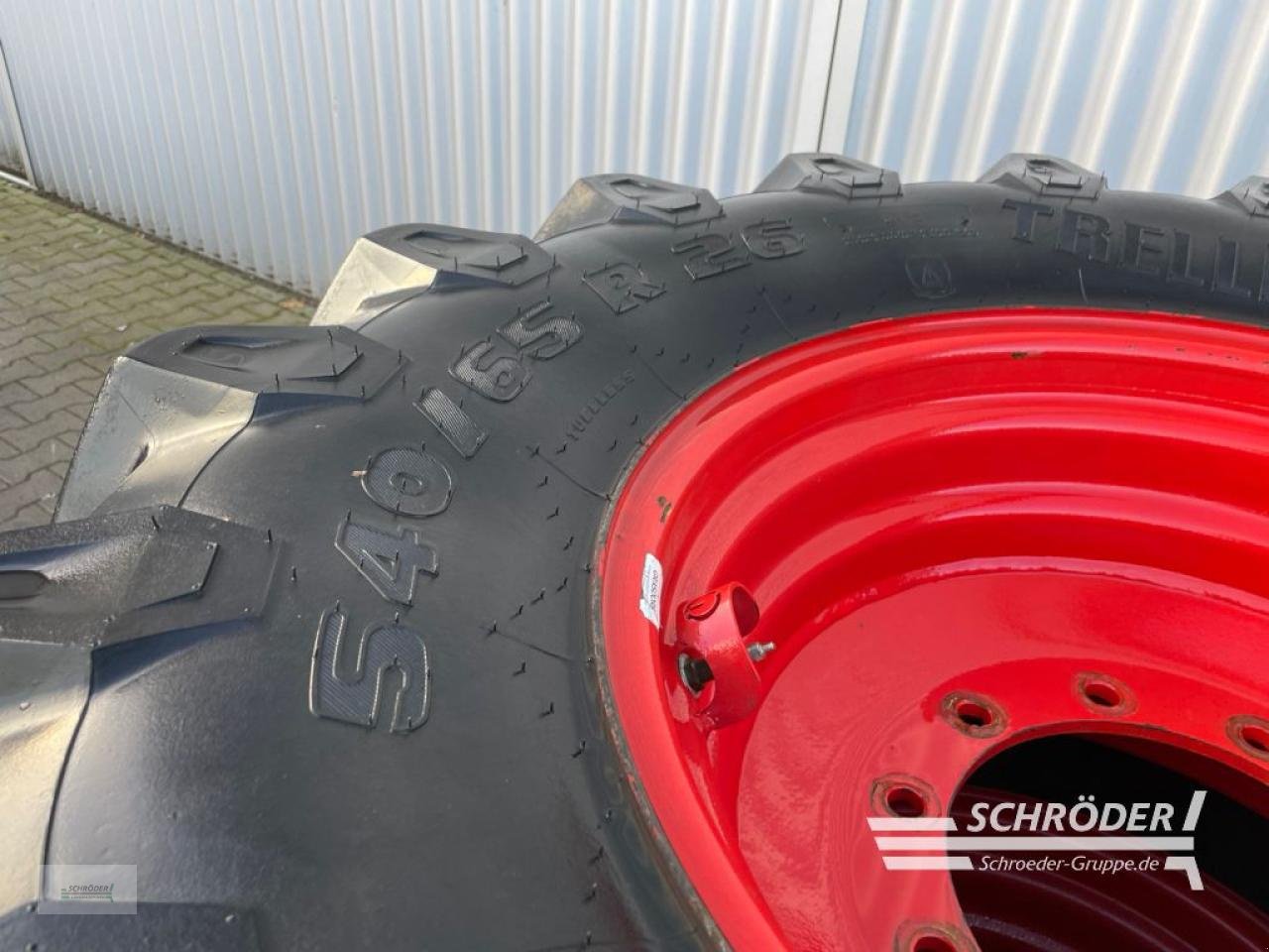 Zwillingsrad van het type Fendt 2X 540/65 R26 KOMPLETTRÄDER TRELLEBORG, Gebrauchtmaschine in Wildeshausen (Foto 7)