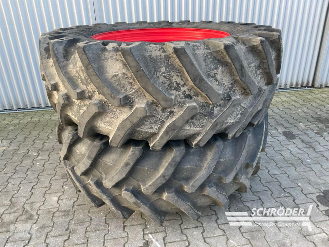 Zwillingsrad του τύπου Fendt 2X 580/70 R42 TRELLEBORG, Gebrauchtmaschine σε Wildeshausen (Φωτογραφία 1)