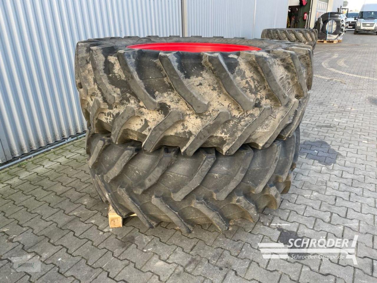 Zwillingsrad του τύπου Fendt 2X 580/70 R42 TRELLEBORG, Gebrauchtmaschine σε Wildeshausen (Φωτογραφία 2)
