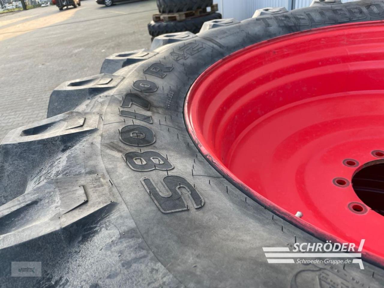 Zwillingsrad του τύπου Fendt 2X 580/70 R42 TRELLEBORG, Gebrauchtmaschine σε Wildeshausen (Φωτογραφία 9)