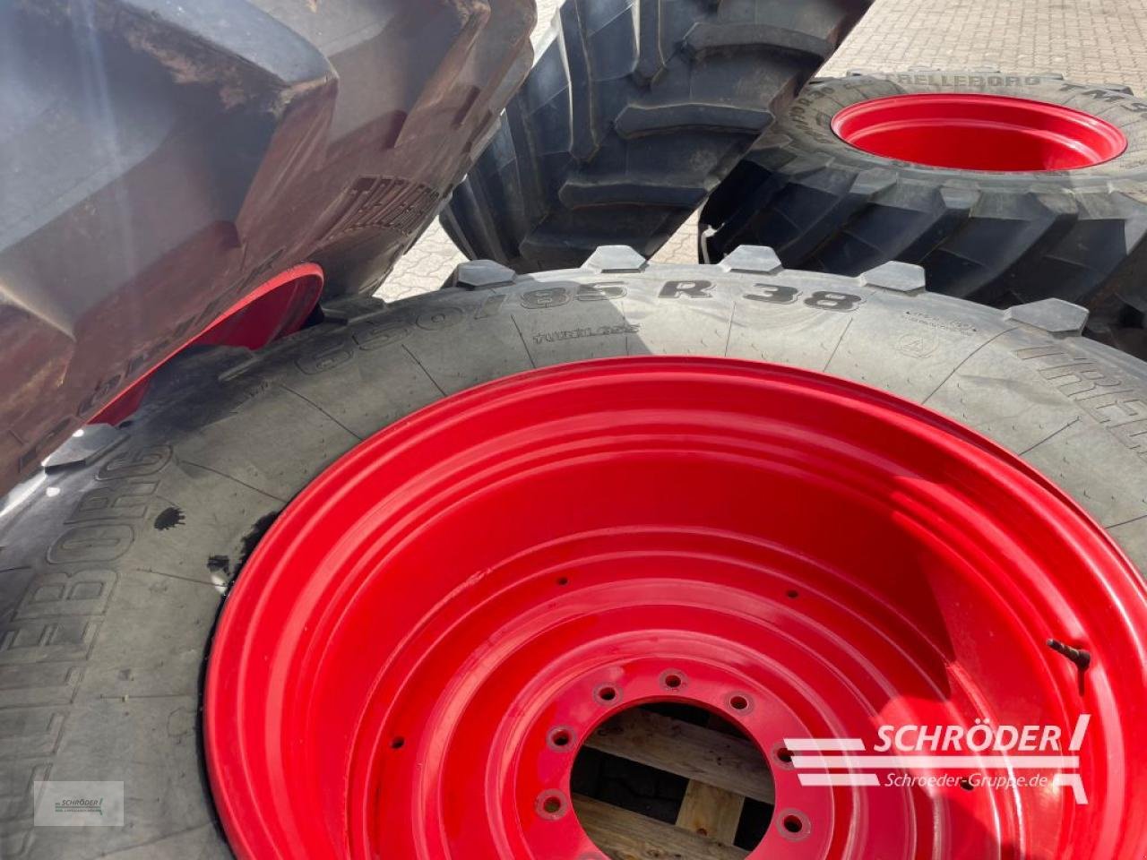 Zwillingsrad typu Fendt 2X 600/70 R30 / 2X 650/85 R38 TRELLEBORG, Gebrauchtmaschine v Wildeshausen (Obrázek 10)