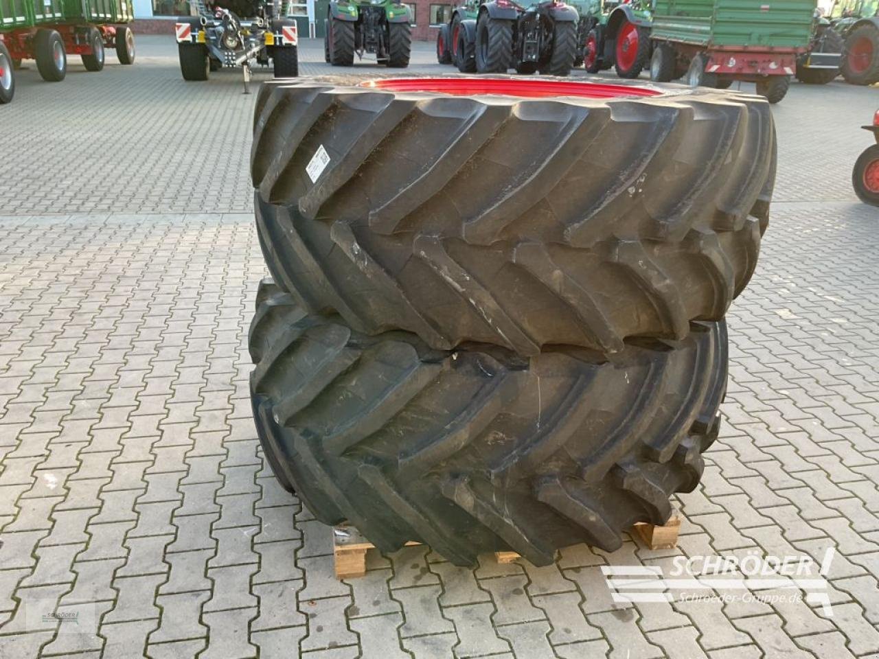 Zwillingsrad tipa Fendt 2X VF 650/60 R38 TRELLEBORG, Gebrauchtmaschine u Holdorf (Slika 3)