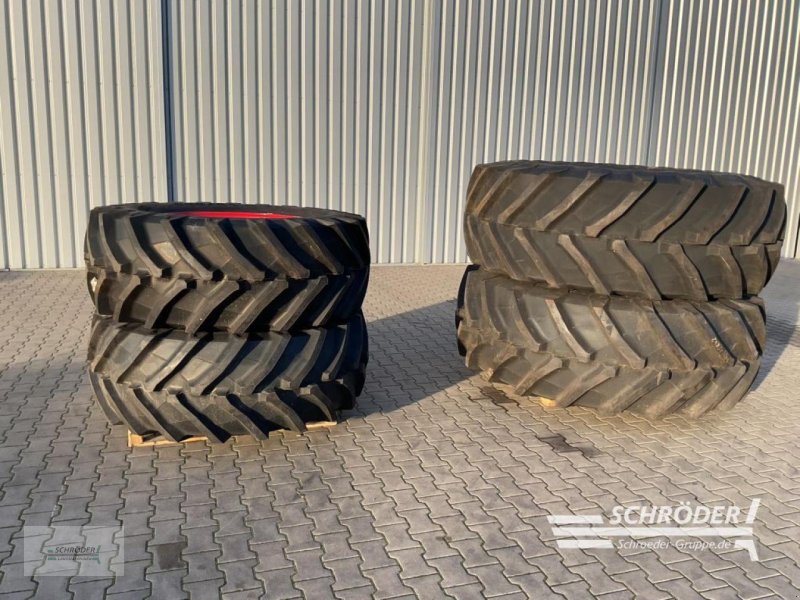 Zwillingsrad Türe ait Fendt 600/65 R34 + 710/75 R42 TRELLEBORG, Gebrauchtmaschine içinde Holdorf (resim 1)
