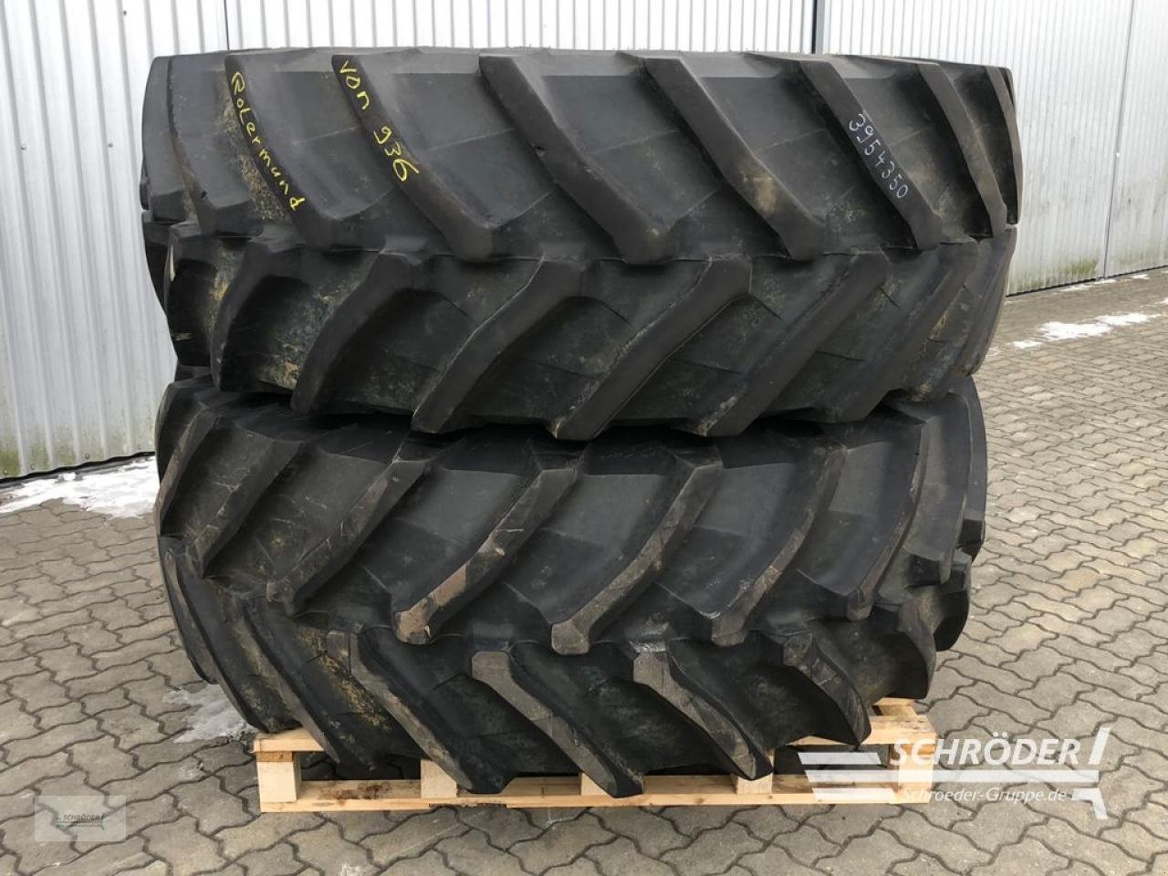 Zwillingsrad typu Fendt 600/70 R34 + 710/75 R42 TRELLEBORG, Gebrauchtmaschine v Ahlerstedt (Obrázek 9)