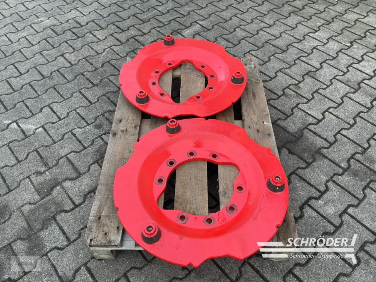 Zwillingsrad of the type Fendt ANBAUSATZ BELASTUNGSGEWICHTE HINTERRÄDER, Neumaschine in Lastrup (Picture 2)