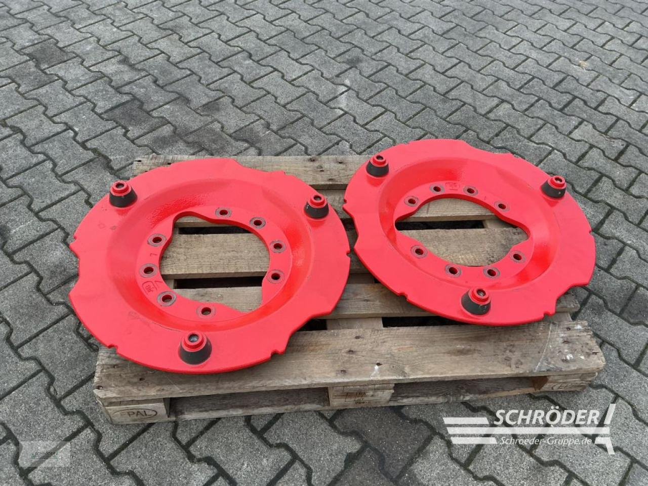 Zwillingsrad of the type Fendt ANBAUSATZ BELASTUNGSGEWICHTE HINTERRÄDER, Neumaschine in Lastrup (Picture 3)