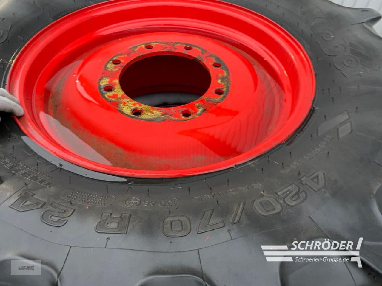 Zwillingsrad typu Fendt KOMPLETTRÄDER 420/70 R24 + 420/85 R38, Gebrauchtmaschine v Twistringen (Obrázek 5)