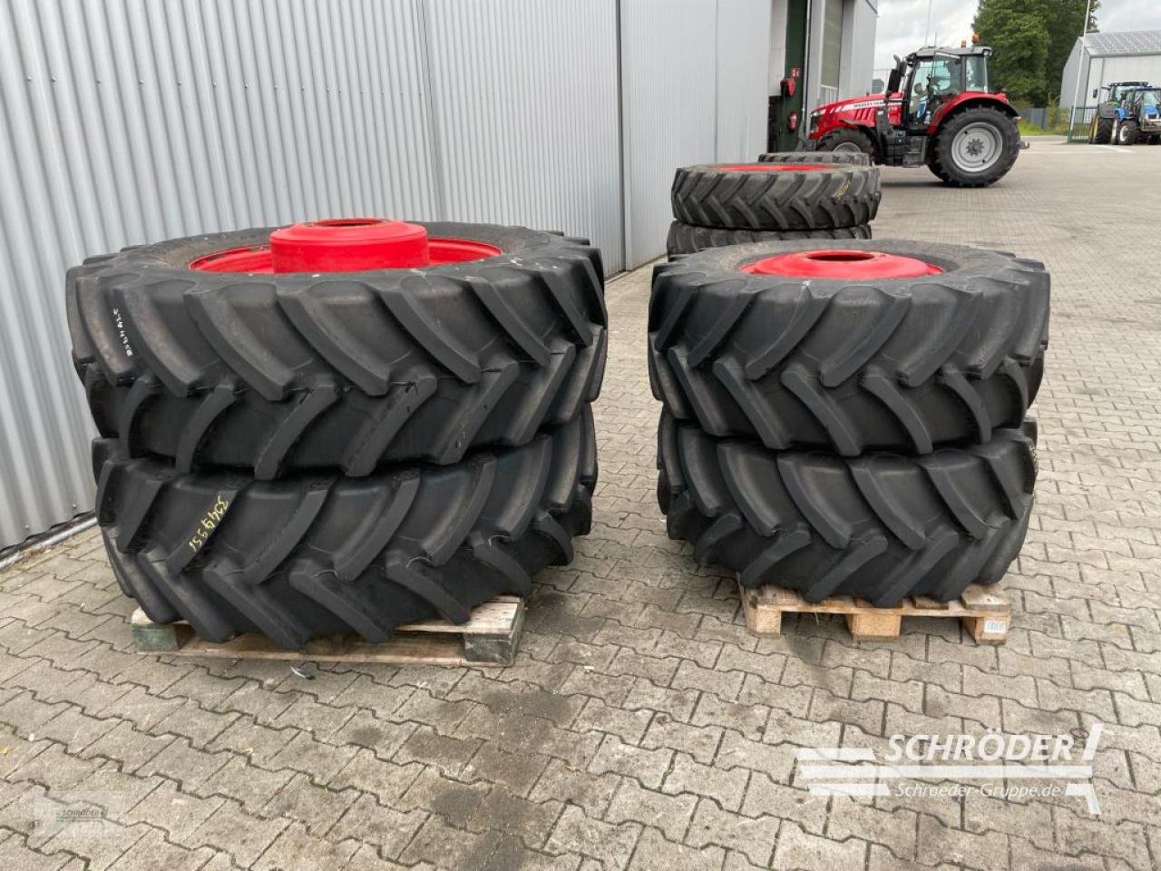 Zwillingsrad typu Fendt KOMPLETTRÄDER 480/70R24 + 520/70R38 CEAT, Gebrauchtmaschine v Wildeshausen (Obrázek 2)