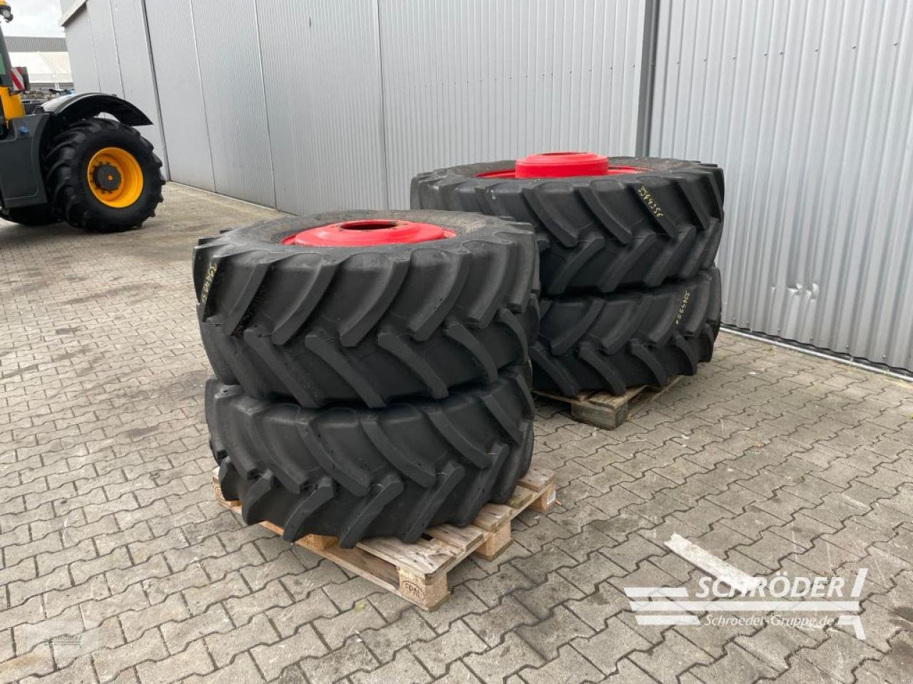 Zwillingsrad typu Fendt KOMPLETTRÄDER 480/70R24 + 520/70R38 CEAT, Gebrauchtmaschine v Wildeshausen (Obrázek 5)