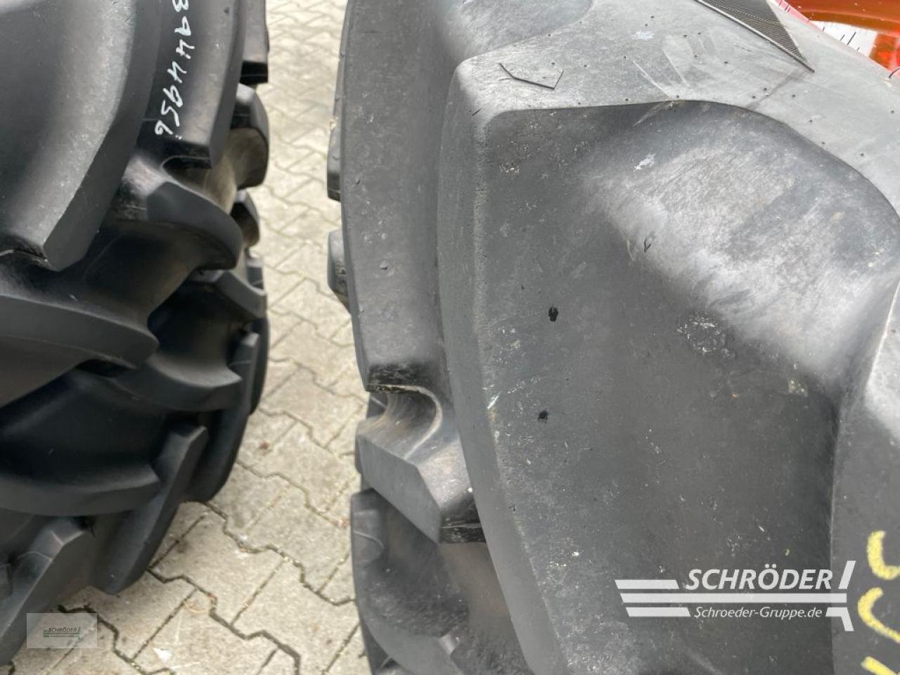 Zwillingsrad typu Fendt KOMPLETTRÄDER 480/70R24 + 520/70R38 CEAT, Gebrauchtmaschine v Wildeshausen (Obrázek 11)
