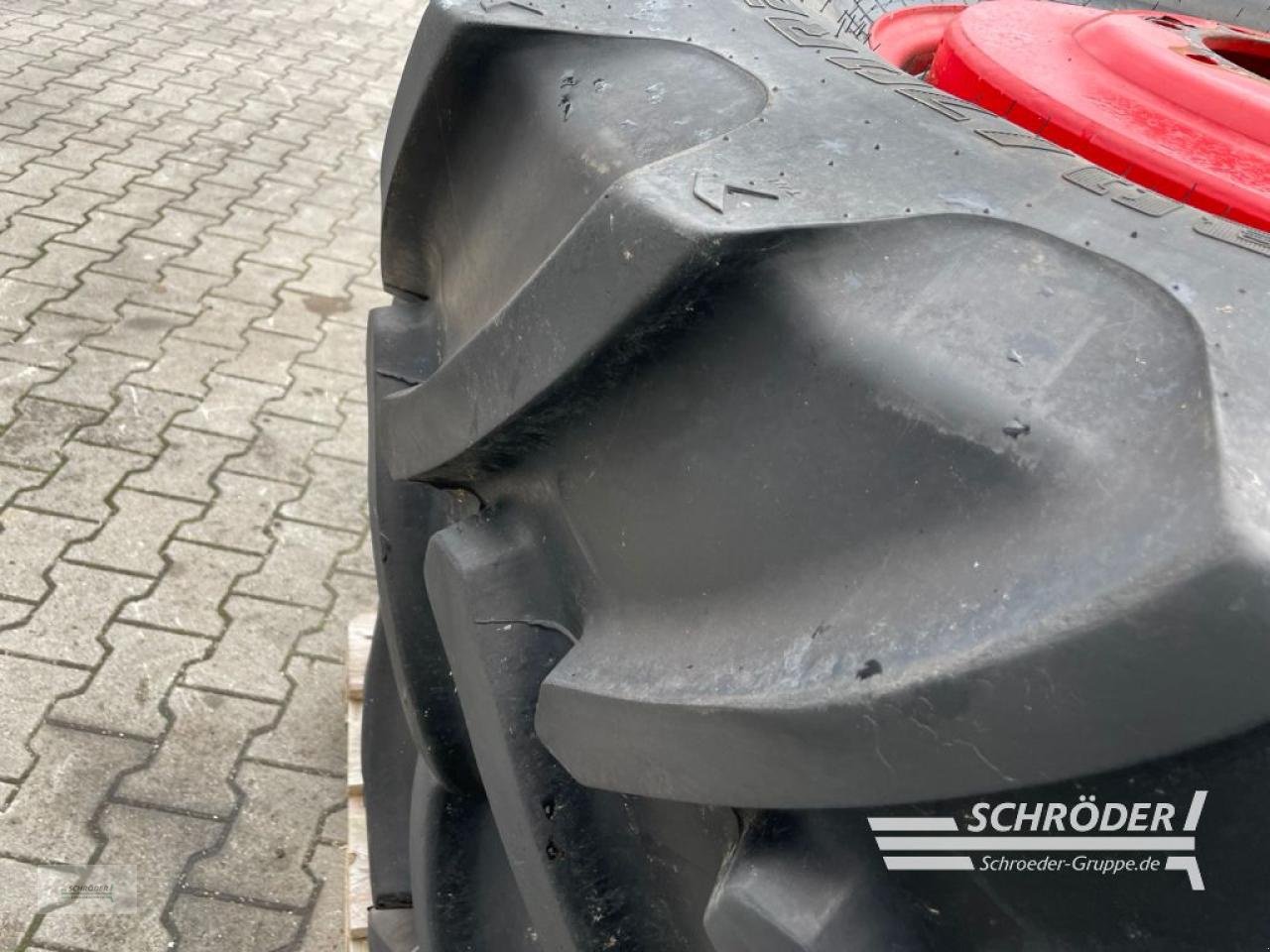 Zwillingsrad typu Fendt KOMPLETTRÄDER 480/70R24 + 520/70R38 CEAT, Gebrauchtmaschine v Wildeshausen (Obrázek 12)