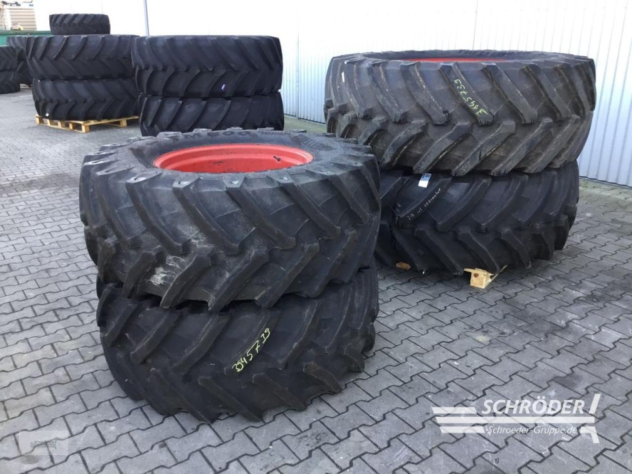 Zwillingsrad typu Fendt KOMPLETTRÄDER TB 540/65 R28 + 650/65 R38, Gebrauchtmaschine v Wildeshausen (Obrázek 4)