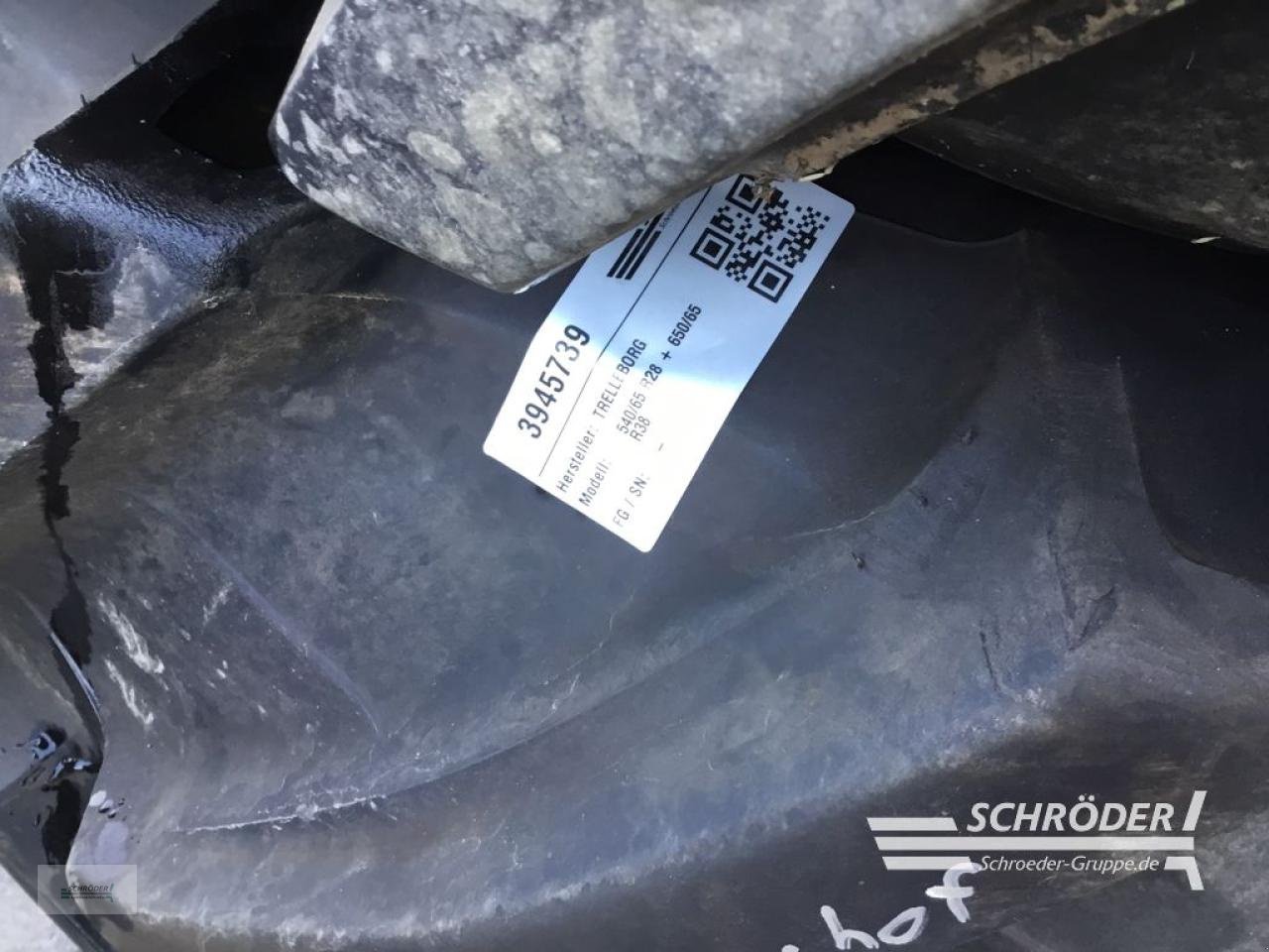 Zwillingsrad typu Fendt KOMPLETTRÄDER TB 540/65 R28 + 650/65 R38, Gebrauchtmaschine v Wildeshausen (Obrázek 9)