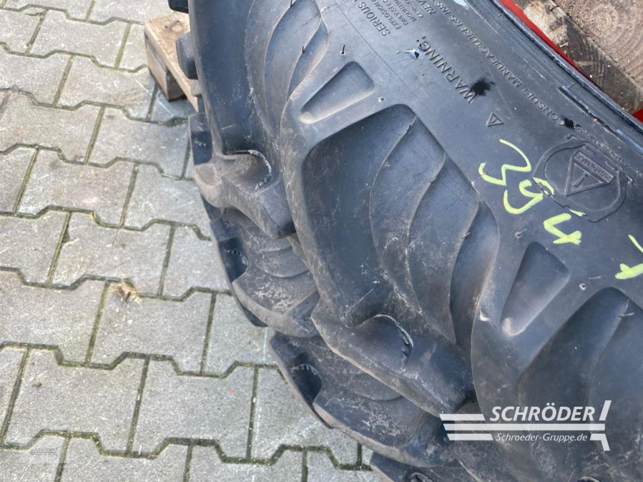 Zwillingsrad des Typs Fendt PFLEGEBEREIFUNG 270/95 R46 + 11.2 R28, Gebrauchtmaschine in Wildeshausen (Bild 7)