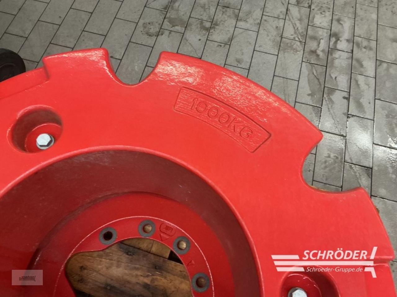 Zwillingsrad of the type Fendt RADGEWICHTE 2X 1000KG + ADAPTERPLATTEN, Gebrauchtmaschine in Lastrup (Picture 3)