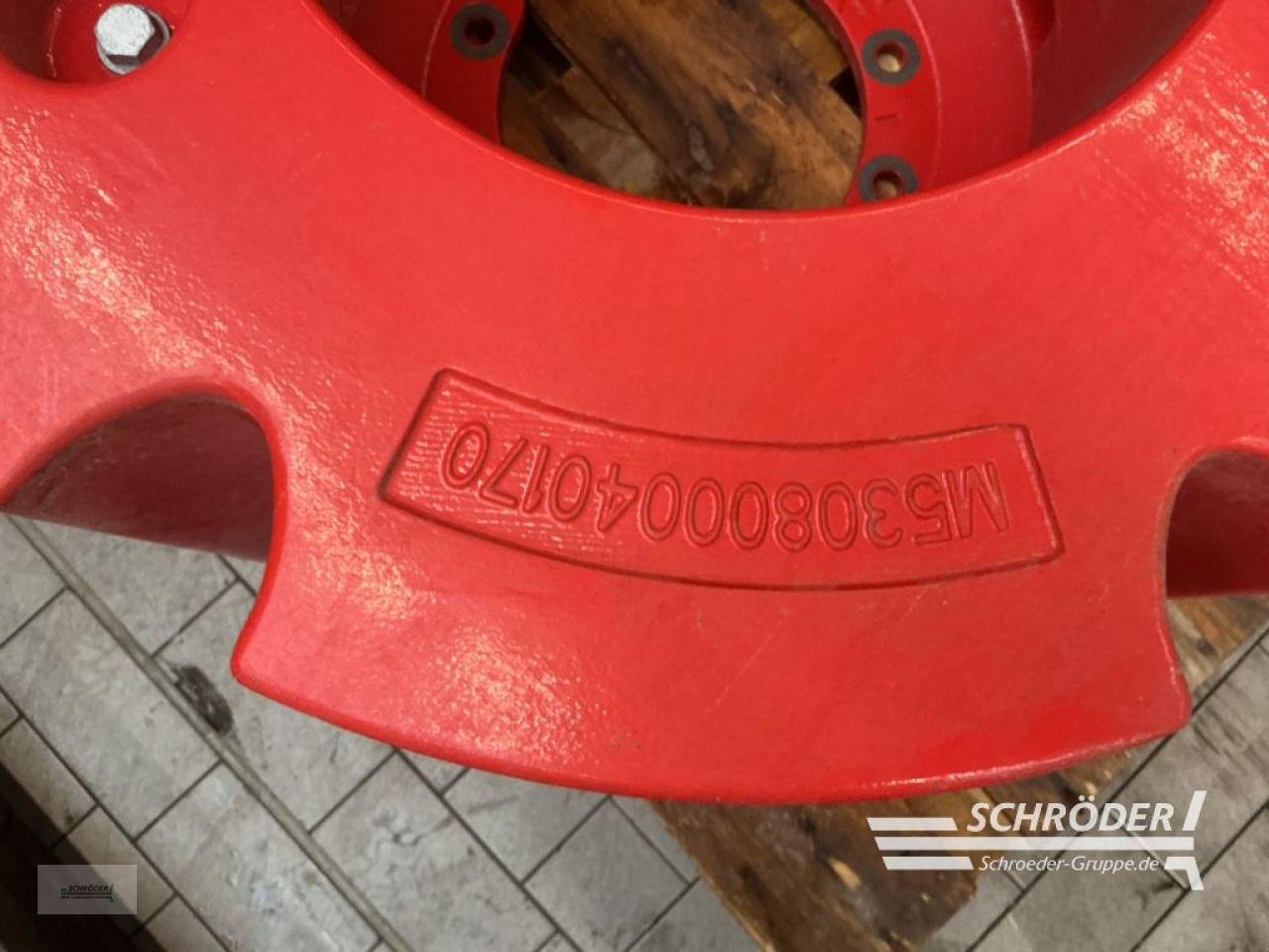 Zwillingsrad of the type Fendt RADGEWICHTE 2X 1000KG + ADAPTERPLATTEN, Gebrauchtmaschine in Lastrup (Picture 4)