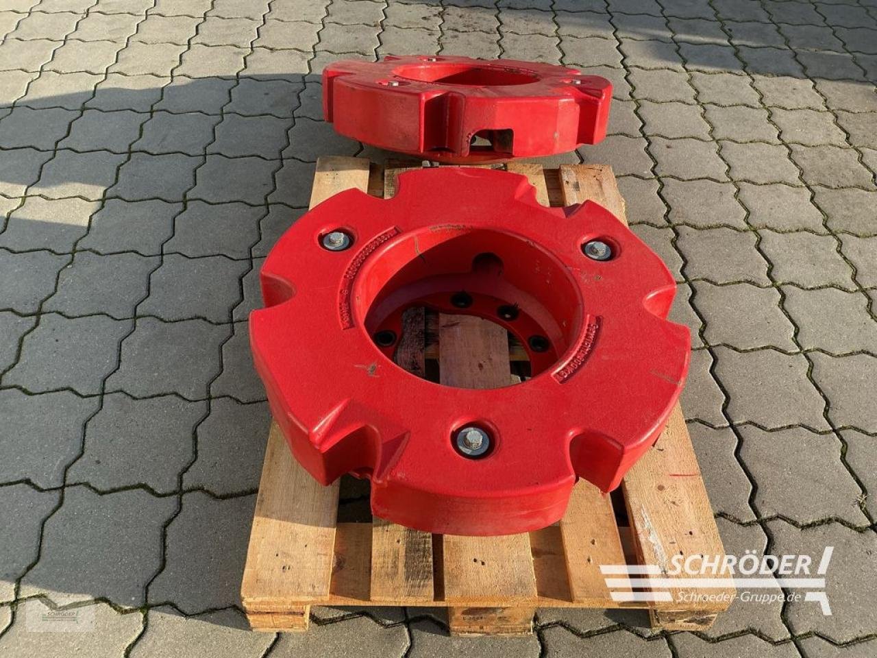 Zwillingsrad типа Fendt RADGEWICHTE 2X 300 KG + TRÄGERPLATTEN, Gebrauchtmaschine в Hemmoor (Фотография 4)