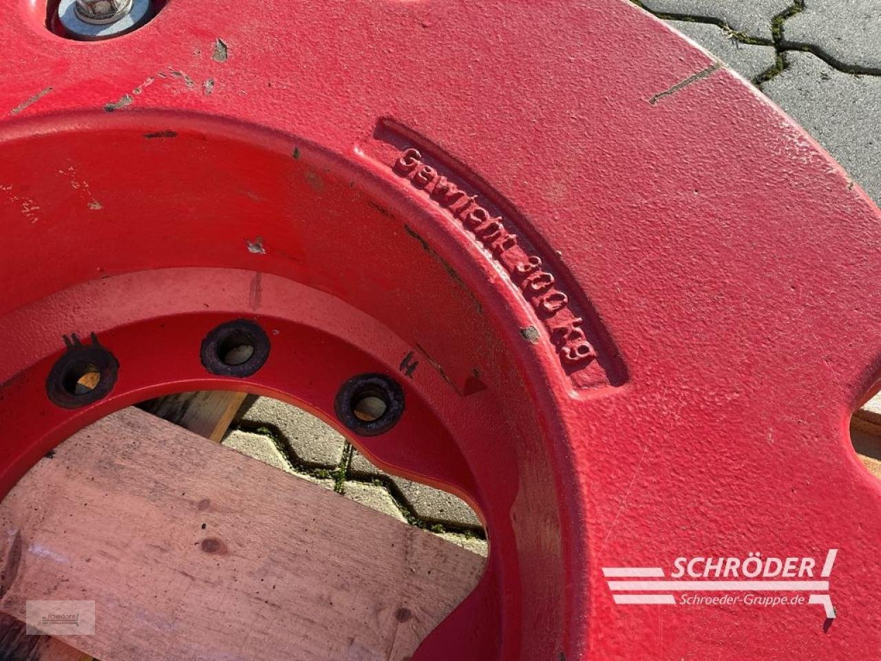 Zwillingsrad типа Fendt RADGEWICHTE 2X 300 KG + TRÄGERPLATTEN, Gebrauchtmaschine в Hemmoor (Фотография 5)