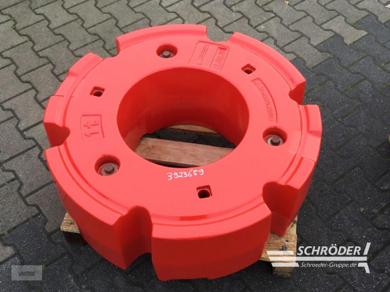 Zwillingsrad des Typs Fendt RADGEWICHTE /BELASTUNGSGEWICHTE 2X1000KG, Gebrauchtmaschine in Westerstede (Bild 2)