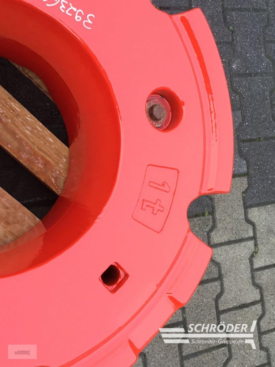 Zwillingsrad des Typs Fendt RADGEWICHTE /BELASTUNGSGEWICHTE 2X1000KG, Gebrauchtmaschine in Westerstede (Bild 4)