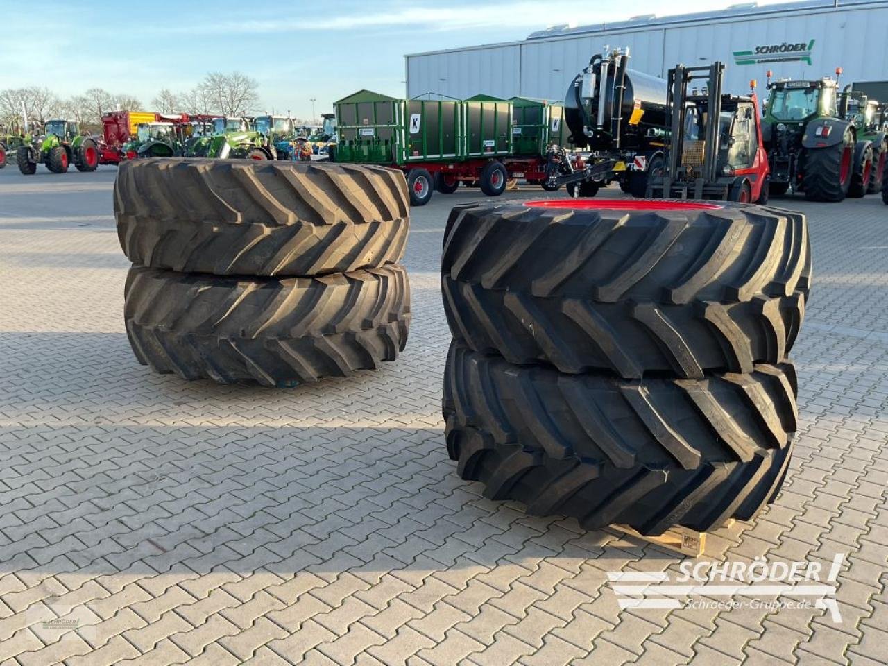 Zwillingsrad del tipo Fendt VF 650/60 R34 + VF 710/75 R42 TRELLEBORG, Gebrauchtmaschine In Holdorf (Immagine 2)