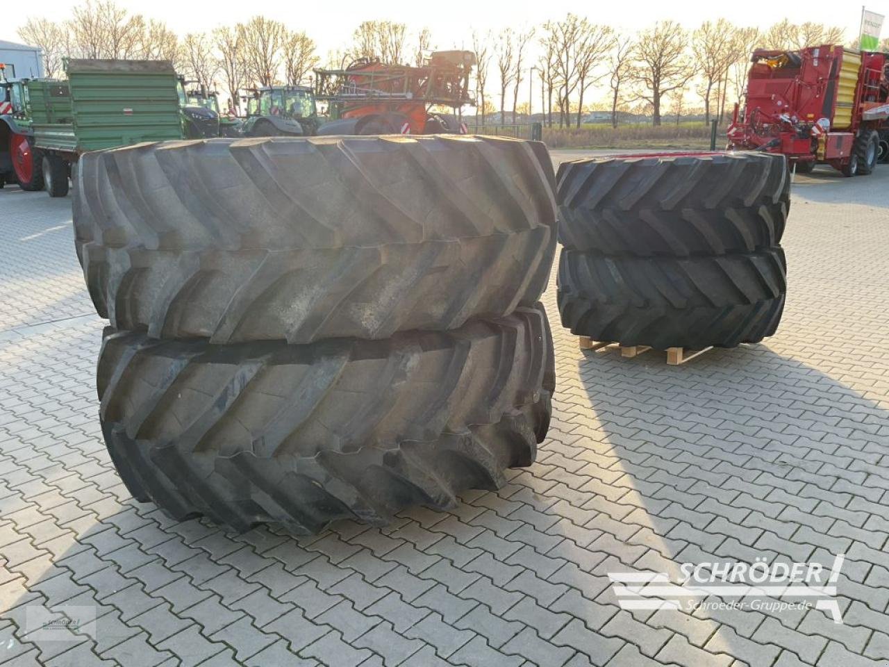 Zwillingsrad del tipo Fendt VF 650/60 R34 + VF 710/75 R42 TRELLEBORG, Gebrauchtmaschine In Holdorf (Immagine 3)