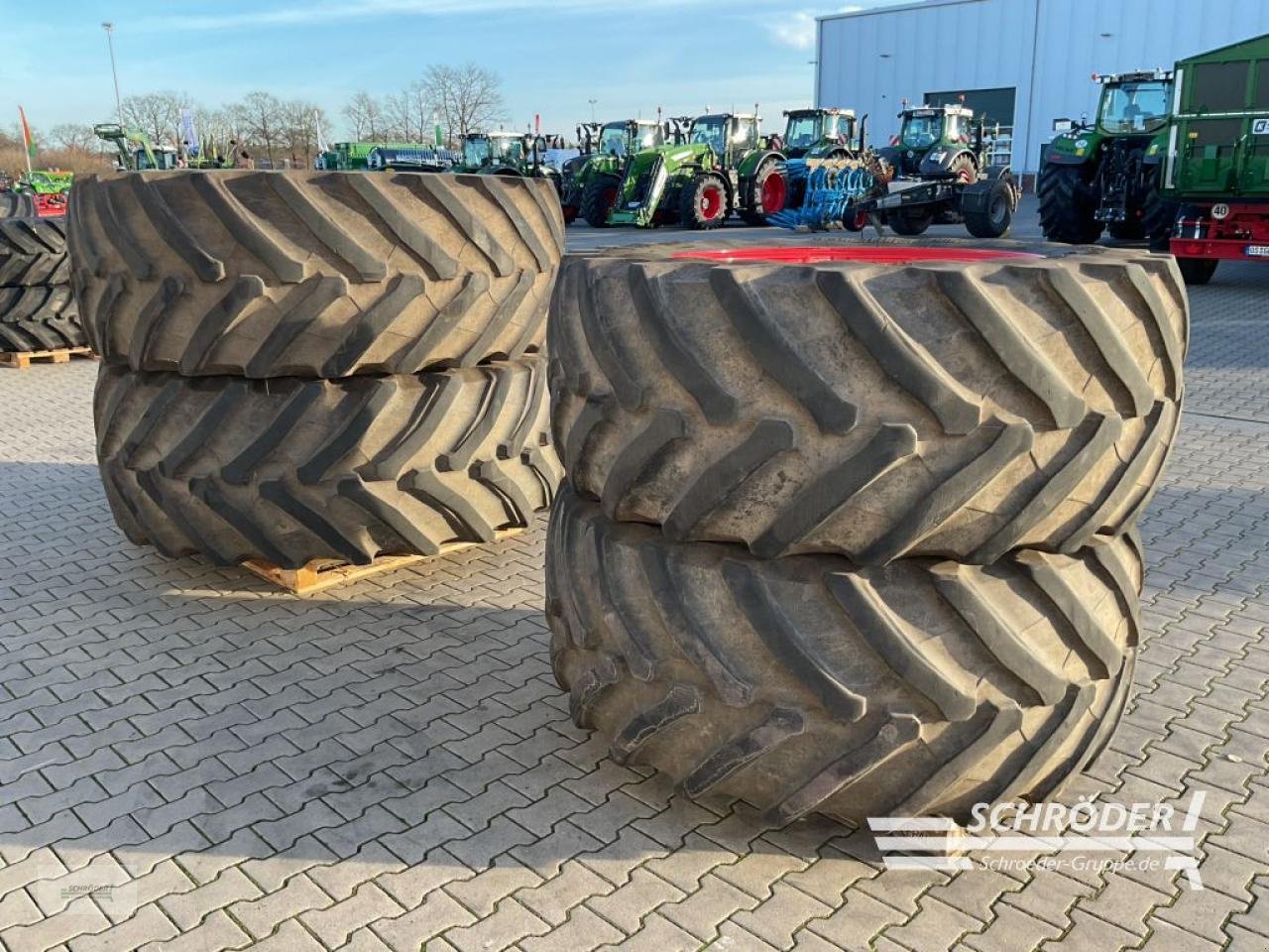 Zwillingsrad типа Fendt VF650/60 R38 / VF750/70 R44 TRELLEBORG, Gebrauchtmaschine в Holdorf (Фотография 4)
