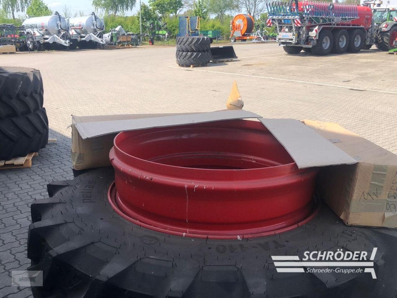 Zwillingsrad typu Fendt ZWILLINGSRÄDER 420/85 R34 + VERSCHLÜSSE, Gebrauchtmaschine v Wildeshausen (Obrázek 7)