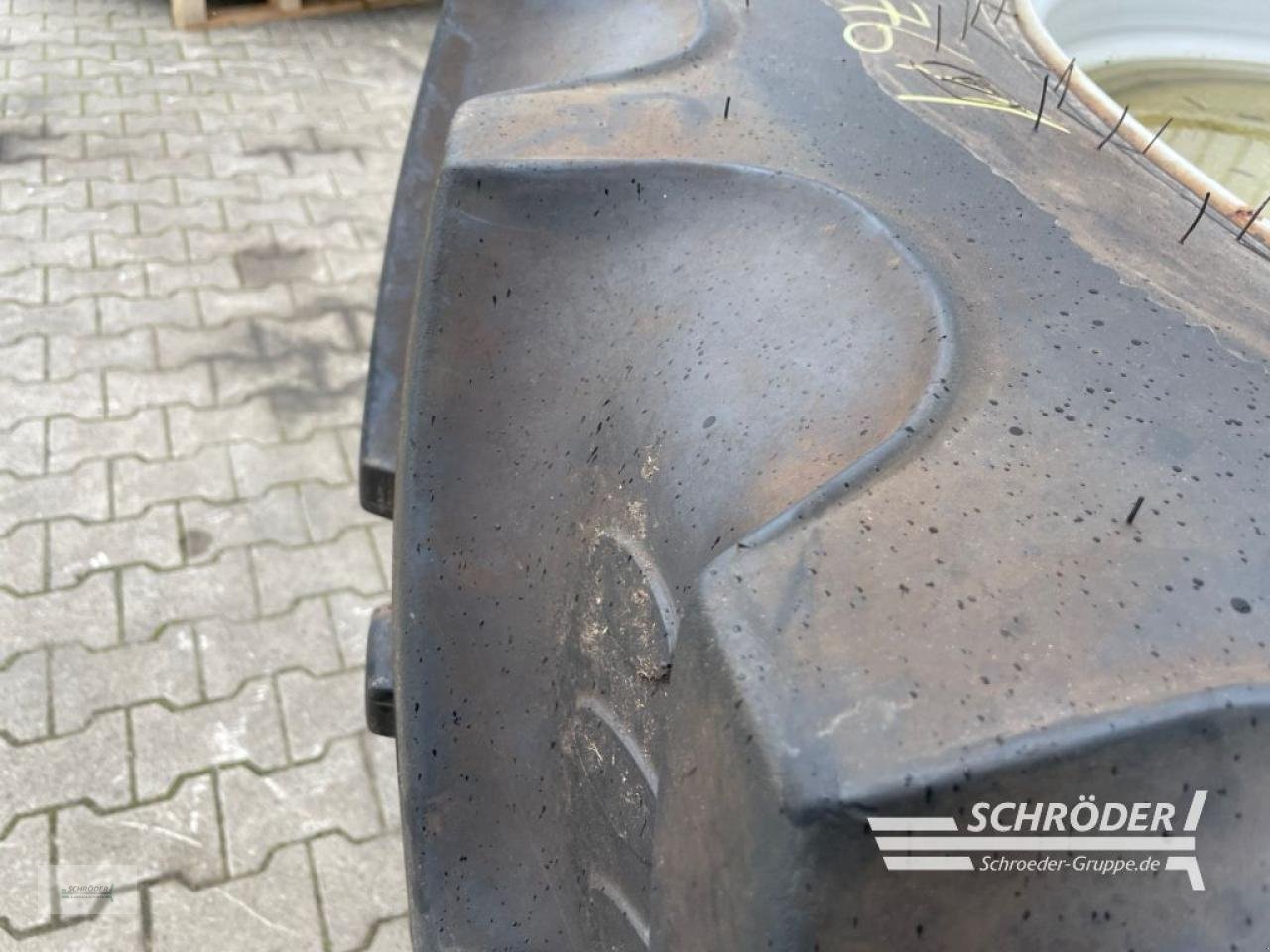 Zwillingsrad typu Massey Ferguson 2X BKT 480/80 R46 (PASSEND MF 7S), Gebrauchtmaschine v Wildeshausen (Obrázek 6)