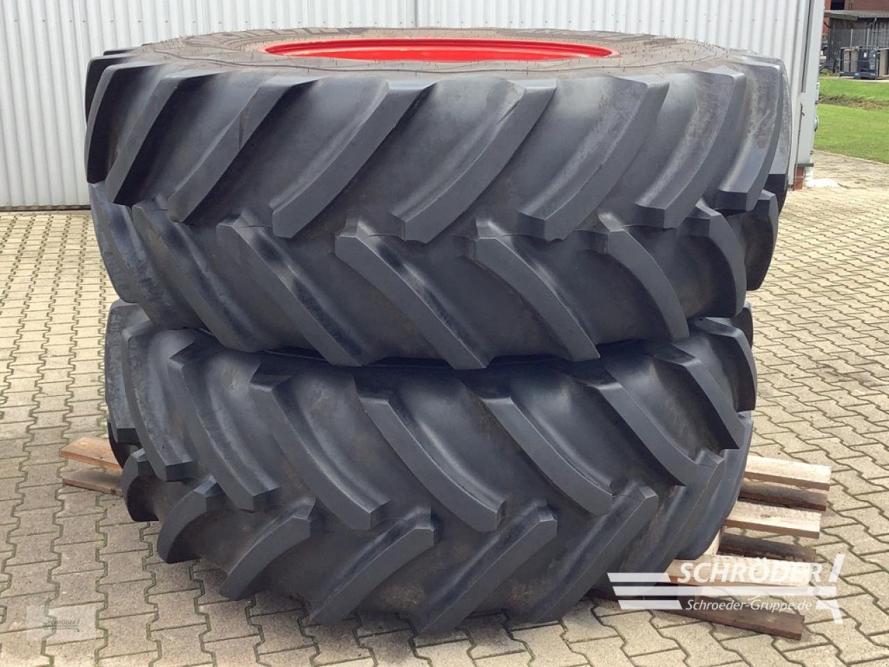 Zwillingsrad typu Michelin 2X 710/75 R42, Gebrauchtmaschine v Wildeshausen (Obrázek 1)