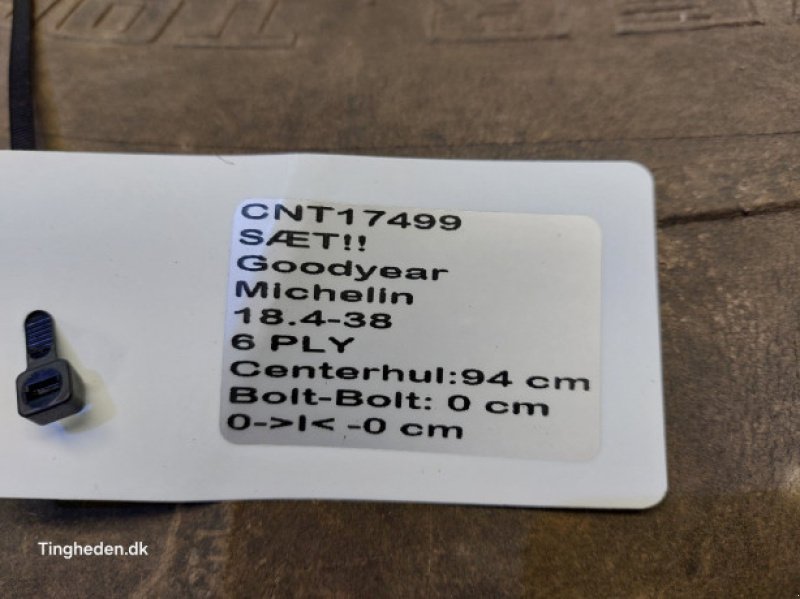 Zwillingsrad typu Michelin 38"   18.4 R38, Gebrauchtmaschine v Hemmet (Obrázek 24)