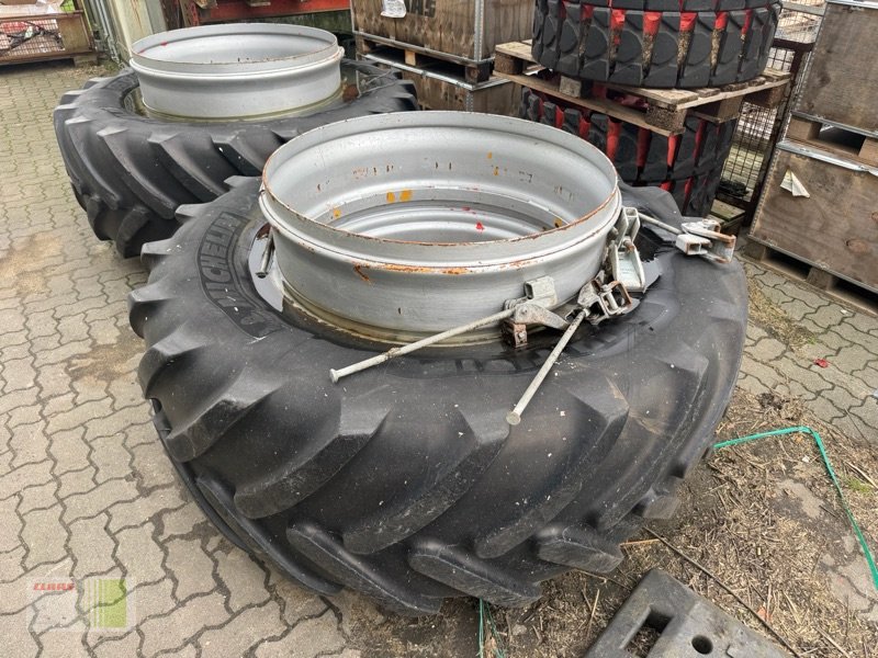 Zwillingsrad des Typs Michelin 650/65R38 Zwillingsräder mit jeweils 6 Kupplern, Gebrauchtmaschine in Risum-Lindholm (Bild 1)