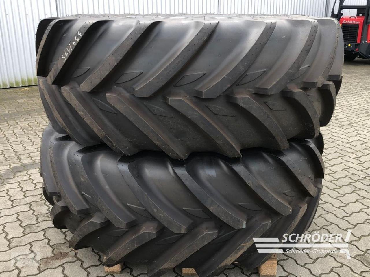 Zwillingsrad typu Michelin VF600/60 R28 +VF650/60 R42, Neumaschine v Ahlerstedt (Obrázek 5)