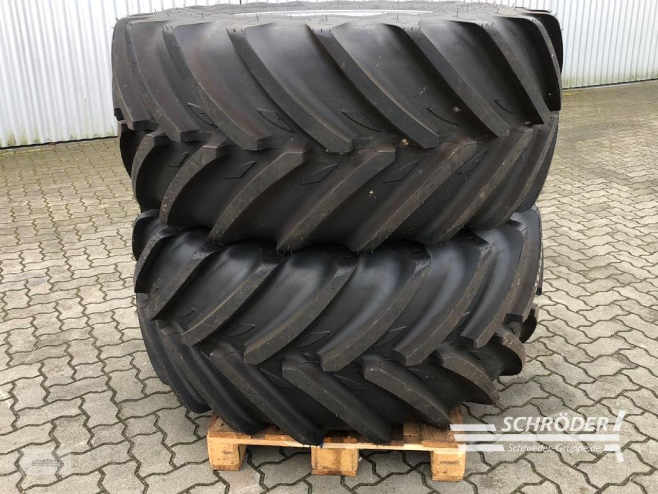 Zwillingsrad typu Michelin VF600/60 R28 +VF650/60 R42, Neumaschine v Ahlerstedt (Obrázek 10)