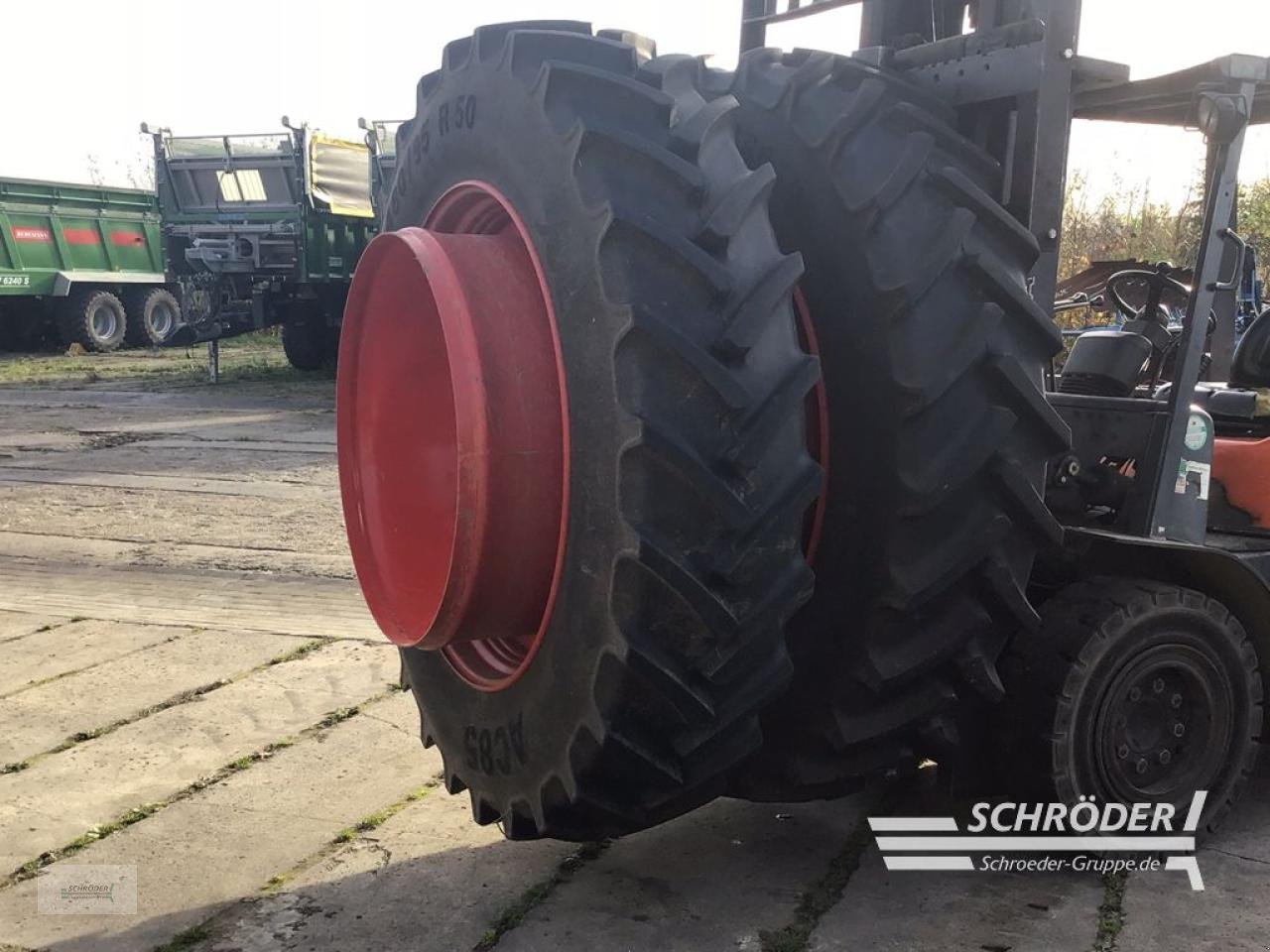 Zwillingsrad типа Mitas 2X 480/70 R38 / 2X 480/95 R50, Gebrauchtmaschine в Penzlin (Фотография 2)