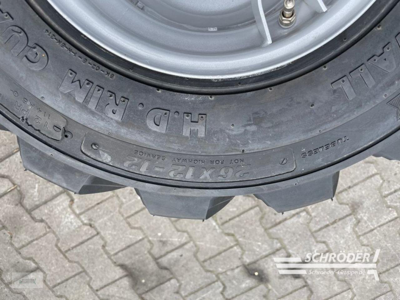Zwillingsrad typu Schäffer KOMPLETTRÄDER 26X12.00-12 SKD, Gebrauchtmaschine v Wildeshausen (Obrázek 2)