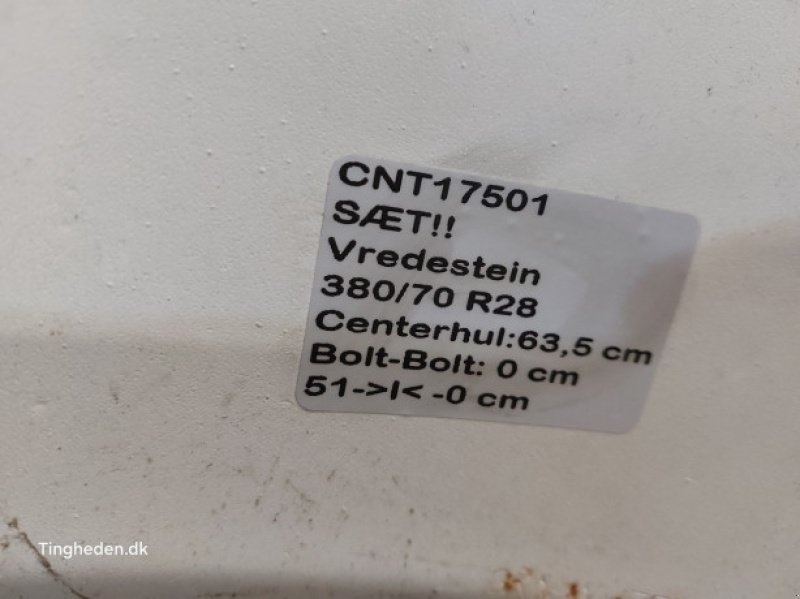 Zwillingsrad typu Sonstige 28"   380/70R28, Gebrauchtmaschine v Hemmet (Obrázek 25)