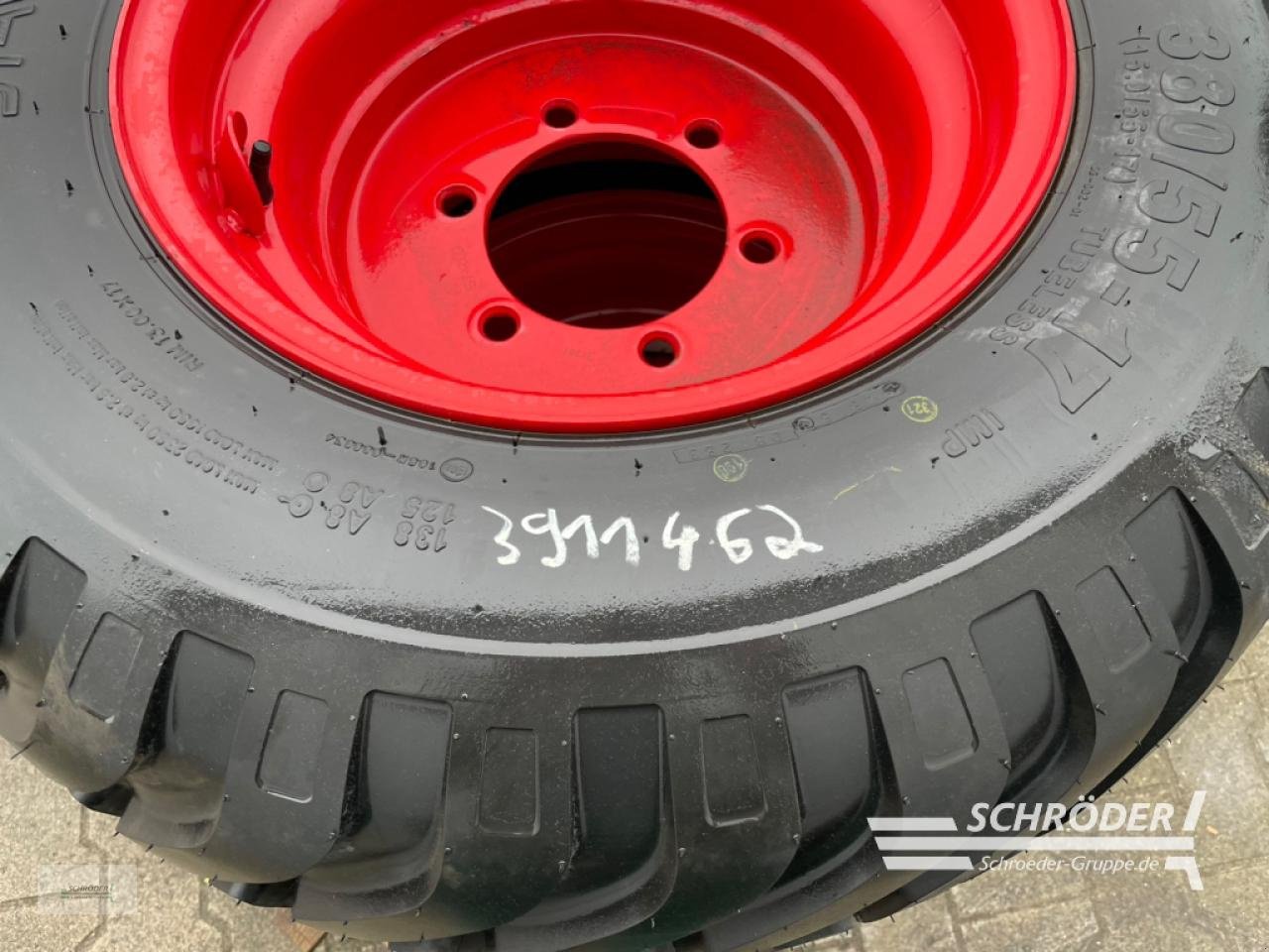 Zwillingsrad des Typs Sonstige 2X 380/55-17, Neumaschine in Wildeshausen (Bild 4)