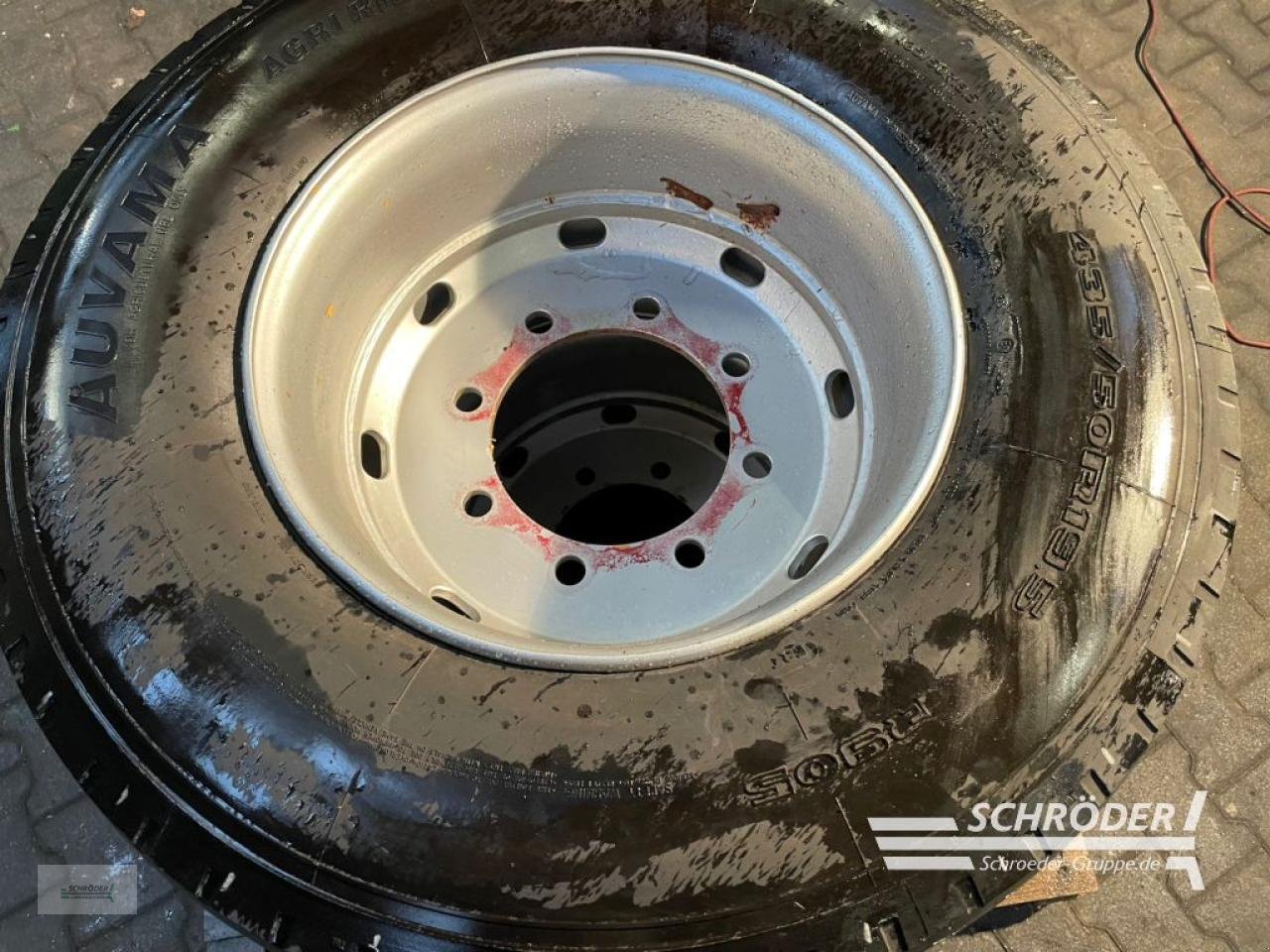 Zwillingsrad des Typs Sonstige 2X 435/50 R19,5 166 A8, Neumaschine in Westerstede (Bild 2)