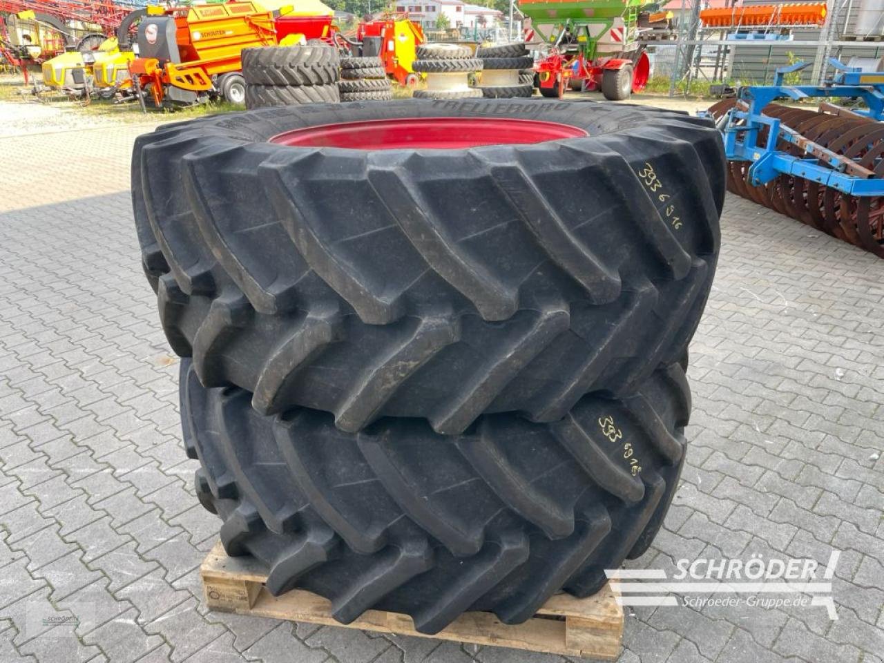 Zwillingsrad typu Trelleborg 2X 600/65 R34, Gebrauchtmaschine v Penzlin (Obrázek 3)