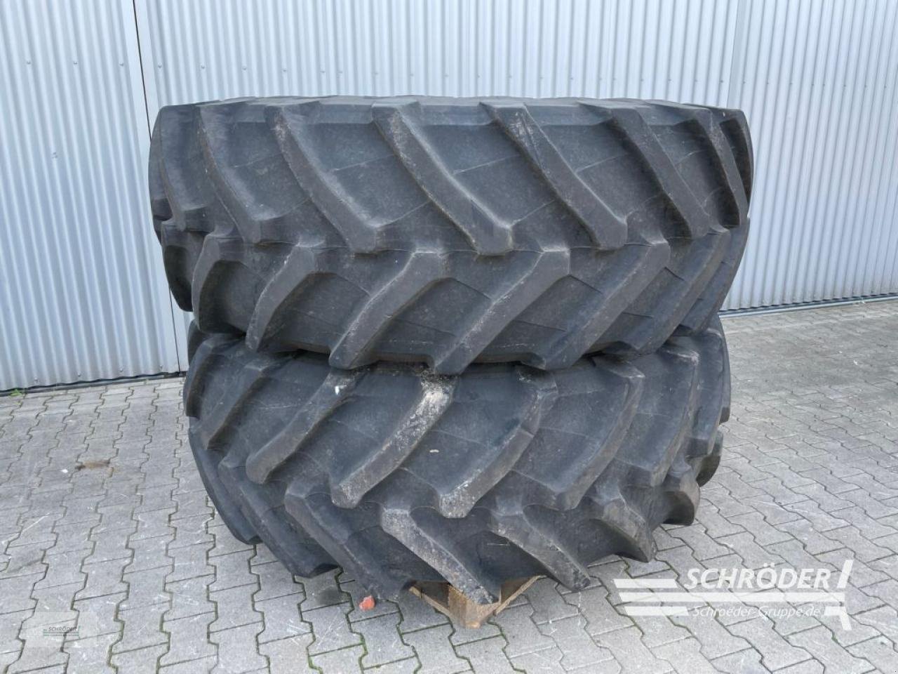 Zwillingsrad des Typs Trelleborg 2X 650/85 R38, Gebrauchtmaschine in Penzlin (Bild 1)