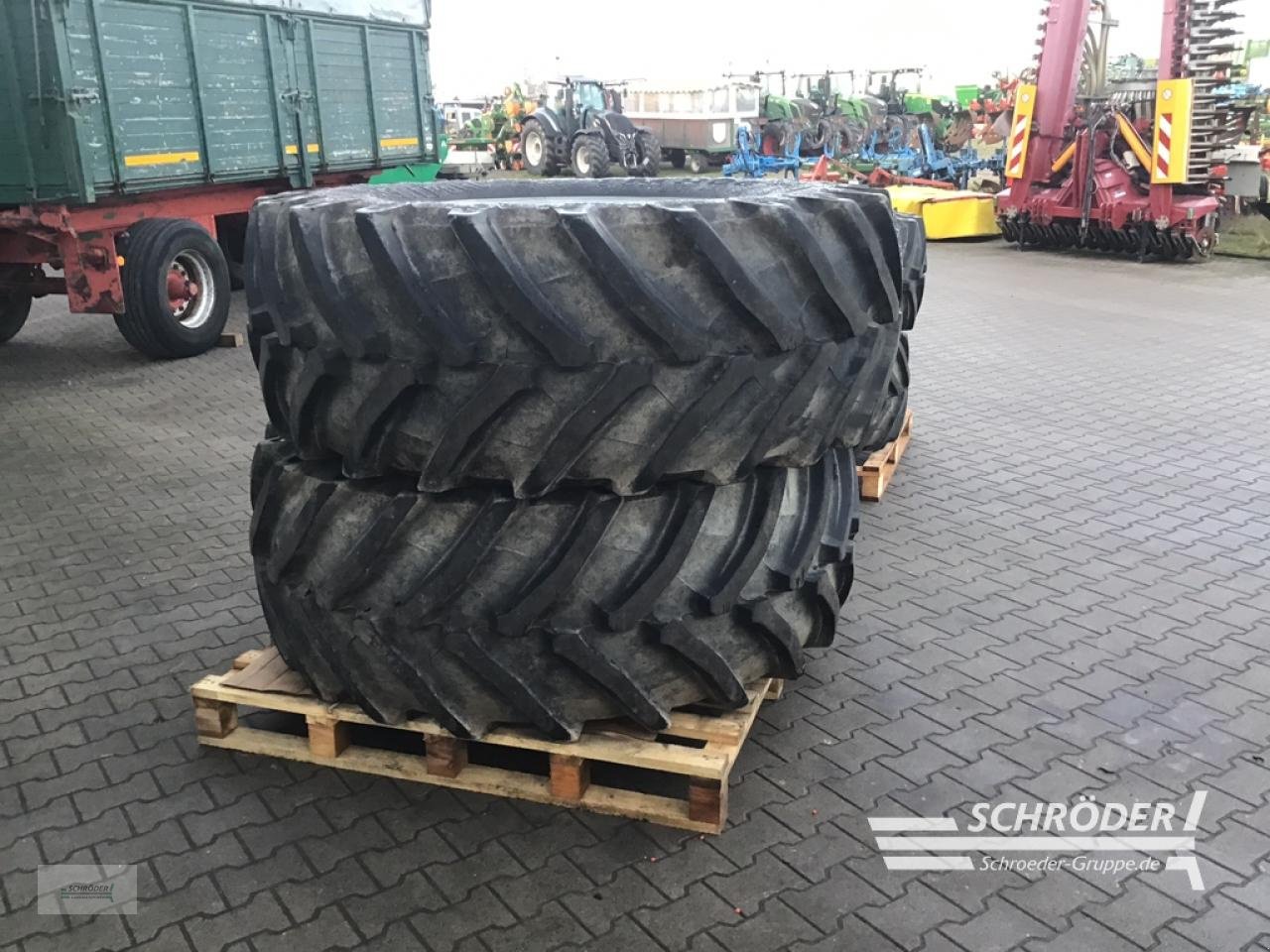 Zwillingsrad типа Trelleborg 540/65 R 28 + 650/65 R 38, Gebrauchtmaschine в Wildeshausen (Фотография 3)