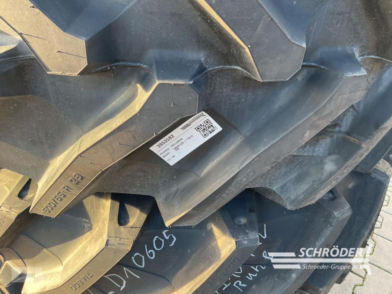 Zwillingsrad van het type Trelleborg 600/65 R28 + 710/70 R38 TRELLEBORG, Gebrauchtmaschine in Scharrel (Foto 13)