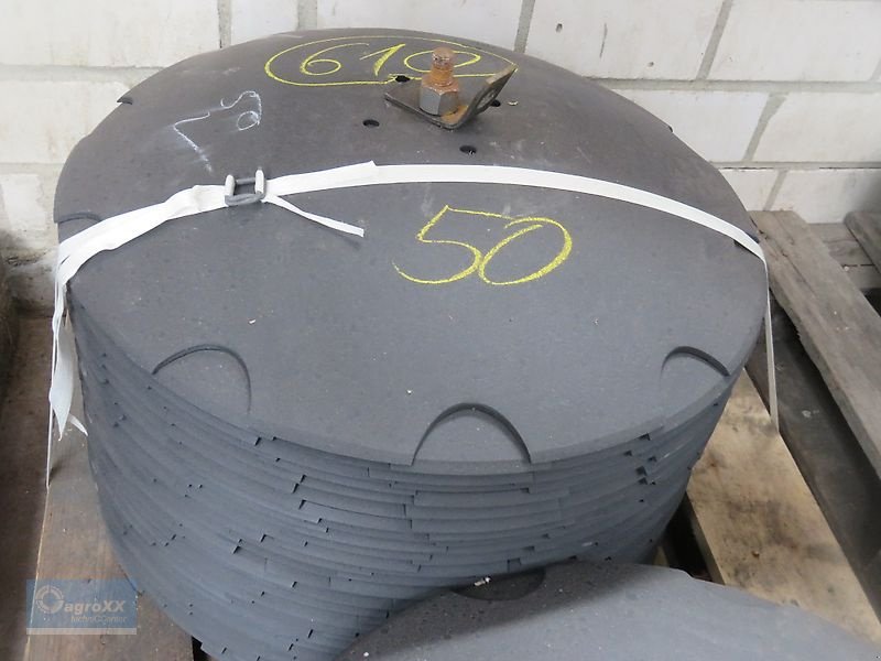 Kurzscheibenegge typu AgroXX Avaterra--Gezackte Hohlscheibe 610mm x 4 Loch, LK: 115mm- passend für: --agroXX, Mandam, Bremer, Saphir, Meyer--, Neumaschine v Ennigerloh (Obrázek 3)
