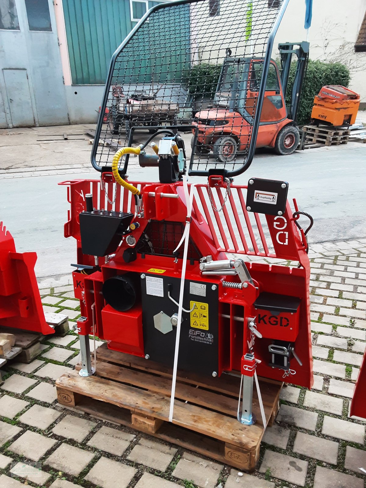 Seilwinde Türe ait Königswieser KGD 550 EH, Neumaschine içinde Emskirchen (resim 3)