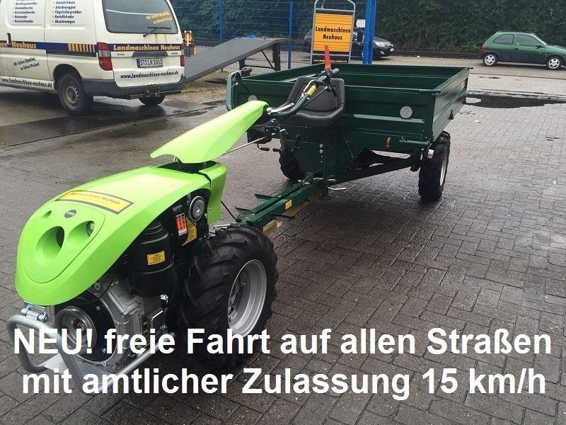 Sonstige TPS SPECIAL GREEN Einachser GESPANN & Straßenzulassung 15 km ...