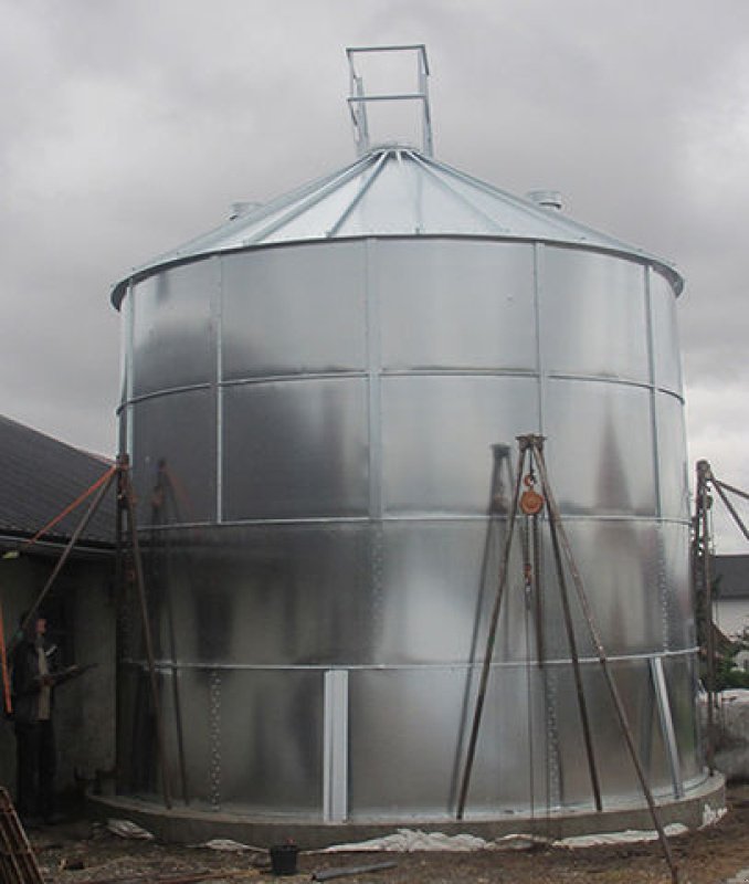 Silo от тип Conpexim Flachbodensilo 38 t, 3,69 m Durchmesser, Neumaschine в Apetlon (Снимка 1)